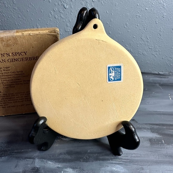 Museum of American folk art cookie mold dove on a apple tree USA - Picture 3 of 6